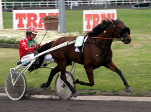  Moa - vinnare i lopp 4.  Foto: Martin Timm   