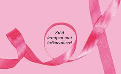  Vi st&ouml;djer kampen mot br&ouml;stcancer 